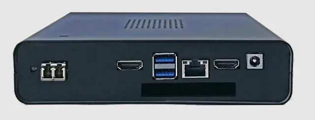 Alt view image 2 of 2 - Dual NIC - DTi5722 - NUC7i5BNK PC Core i5 7260U 3.40GHz 8GB RAM 500GB PCIe SSD Win 10 Pro