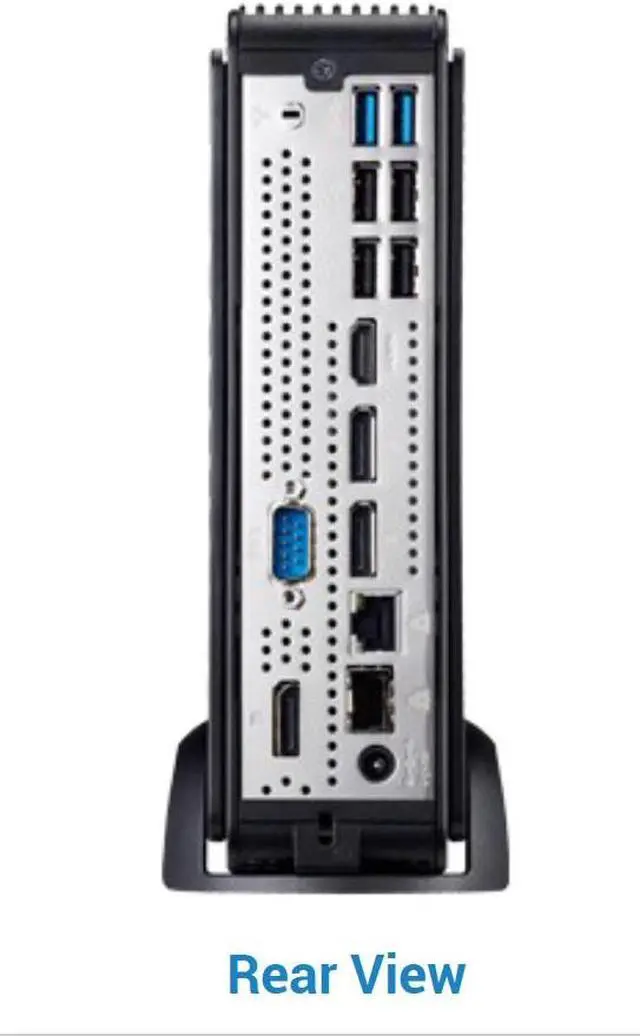 Alt view image 2 of 2 - Powerful Thin Client with Triple Display 2 DP 1 HDMI 8 USB ports 1 Fiber Optic Lan  1 RJ45