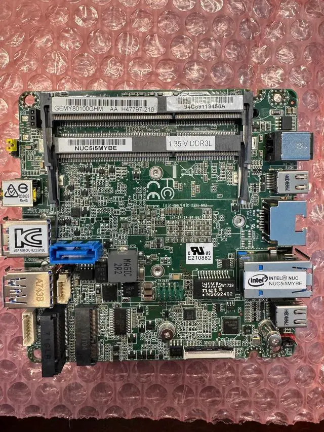 Alt view image 8 of 10 - Intel NUC (Next Unit of Computing) BLKNUC5i5MYBE NUC  w/ vPro Kit (Maple Canyon)