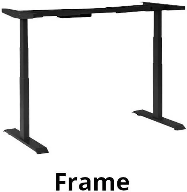 Alt view image 2 of 7 - MotionGrey - German Electric Dual Motor, Height Adjustable Standing Desk, Ergonomic Stand Up Desk, Adjustable Computer Sit Stand Desk Stand - Great for Office & Home Use(Tabletop not Included) (Black)