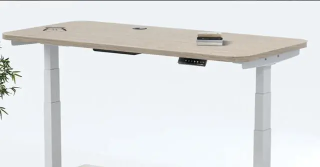 Alt view image 2 of 2 - MotionGrey - Beautiful Laminated Wood Pattern Table Top - Wooden Tabletop for Office & Home Use - Perfect Standing Desk Tabletop - Desk Table Tops ONLY (Brown, Large 140 x 60 x 2.5 cm)