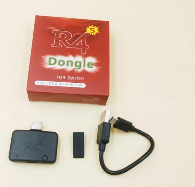 New R4 R4I R4S Dongle Type-C Flash Card Adapter Kit for Nintendo Switch 