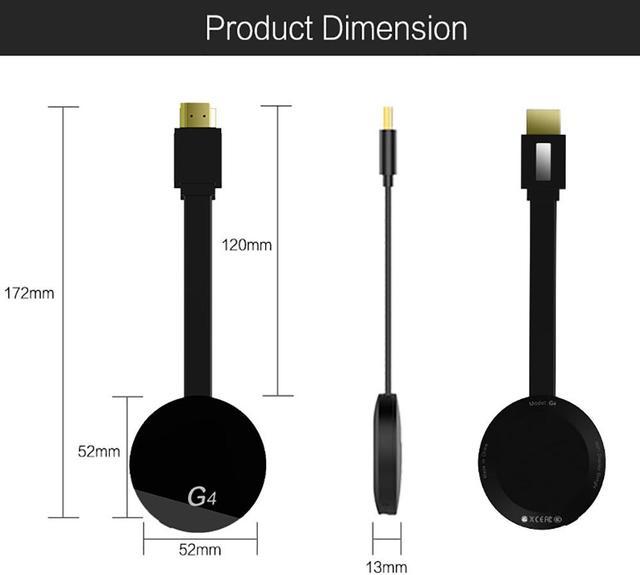 G4 Wireless USB HDMI TV Receiver Support Google Chromecast Netflix - China  TV Box, TV Stick