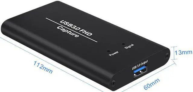 Alt view image 7 of 7 - Sengulink 4K USB 3.0 HDMI Game Video Capture Card - Real 60fps, No Delay, Compatible with PS4, Wii, Xbox, Phone, TV, STB, PC for Live Streaming & Conference Recording