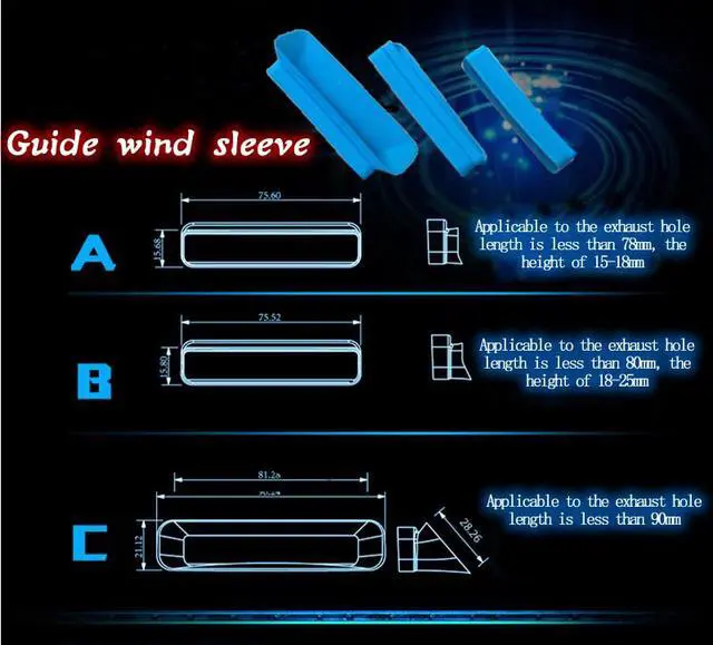 Alt view image 3 of 7 - Portable Laptop Cooling Fan Notebook Radiator Vacuum Cooler Mute Air Extracting Fast Dropdown CPU Temperature Cooling Pad External USB Laptop Cooling