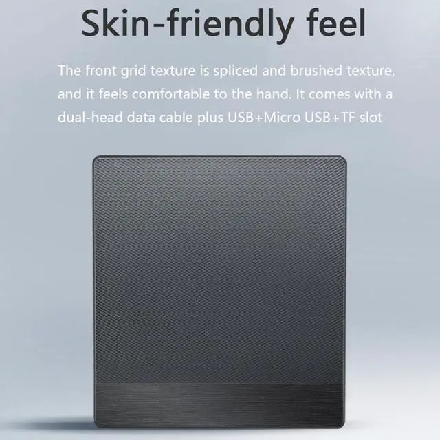 Alt view image 6 of 7 - Portable DVD Drive USB3.0&Type C External Optical Drive DVD Burner CD/DVD Player with Micro USB/USB /SD/FT Slot for PC/Desktop