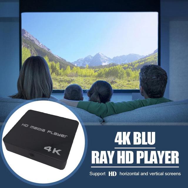 Alt view image 6 of 7 - 4K HDD Media Player Auto Play USB Drive/TF card/External Hard Disk 1080P FULL HD Multimedia Player Support Playback video ,Music,Picture, PPT,with HDMI/AV Out for HDTV/Projector/Monitor