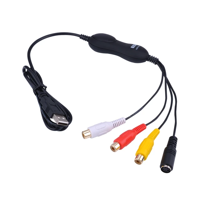 Alt view image 4 of 6 - Ezcap158 USB Audio Video Recording Card UVC Video Capture Convert Analog Video Audio to Digital format for XBOX VHS PS3