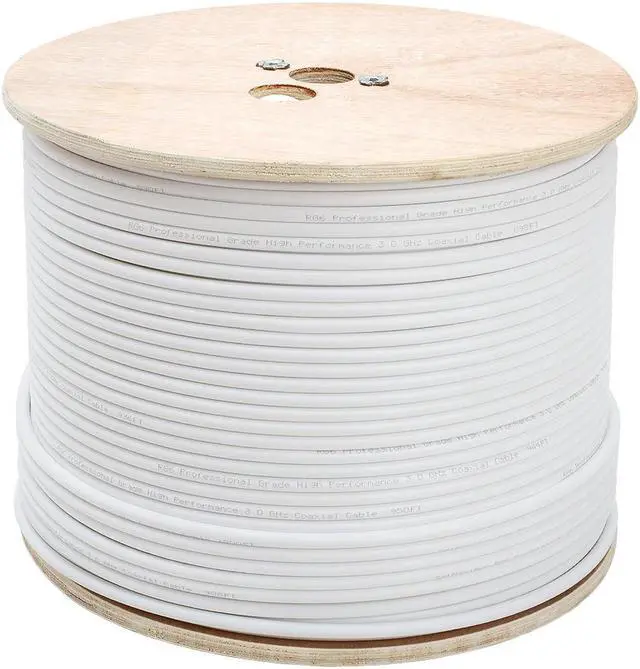 Alt view image 4 of 8 - RG6 Standard Shield Cable - 1000 Feet White