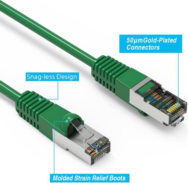 15% sur CABLING® Câble Ethernet RJ45 SSTP Cat6 blindé 15M - Câbles réseau -  Achat & prix