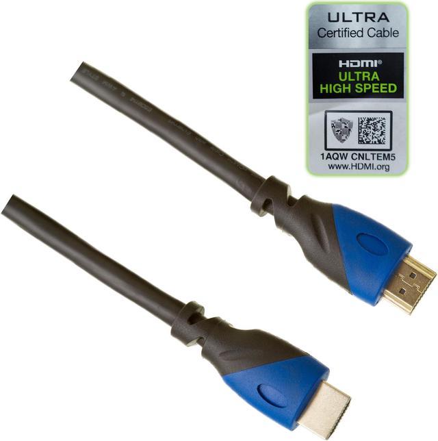 CCBP-HDMI8K-3M GEMBIRD - Cable, HDMI 2.1; HDMI plug,both sides; textile; 3m;  black; 28AWG