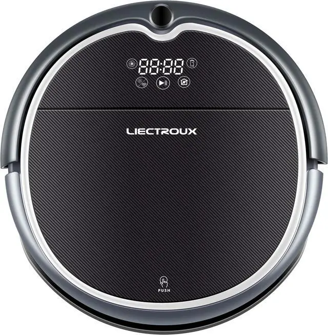 Alt view image 6 of 7 - Liectroux Q8000 Robotic Vacuum Cleaner with Wifi APP Control, Map Navigation, Smart Memory, Adjustable Suction Power, Water Tank, Wet And Dry Mopping