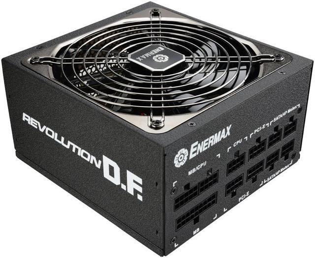 Alt view image 4 of 6 - ENERMAX Revolution D.F. 750W 80 Plus Gold 750W, Full Modular, Multi Rail, 7 Year Warranty, Power Supply, ERF750EWT