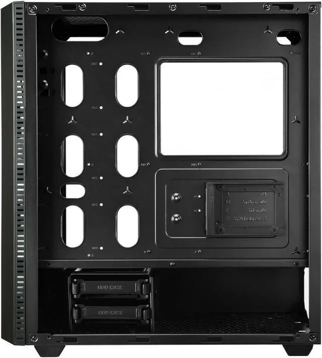 Alt view image 7 of 7 - Enermax Makashi MK50 II Addressable RGB Tempered Glass E-ATX Full Tower PC Gaming Case with ENERMAX Revolution 87+ 850W 80 Plus Gold 850W, Semi Modular, Multi Rail, Power Supply [Bundle]