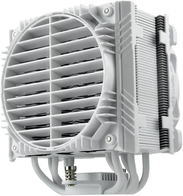 Alt view image 5 of 7 - Enermax ETS-T50 Axe ARGB White CPU Air Cooler, 230W+ TDP for Intel/ AMD Universal Socket, AM4 / LGA 1700/1200/1151, 5 Direct Contact Heat Pipes, 120mm PWM Fan LGA 1700 Ready - White