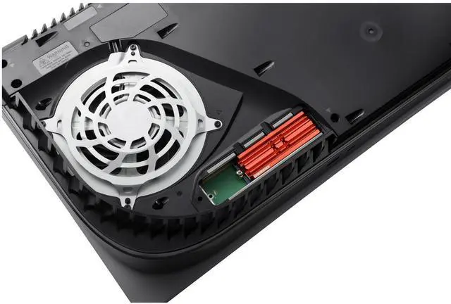 Alt view image 8 of 8 - Enermax M.2 2280 NVMe SSD Heatsink, Double-Sided Heat Sink, with Thermal Silicone Pad for PC / PS5 Cooling - Red