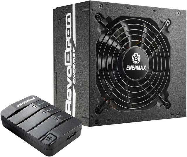 Alt view image 7 of 8 - Enermax RevoBron 500W 80+ Bronze Semi Modular Power Supply