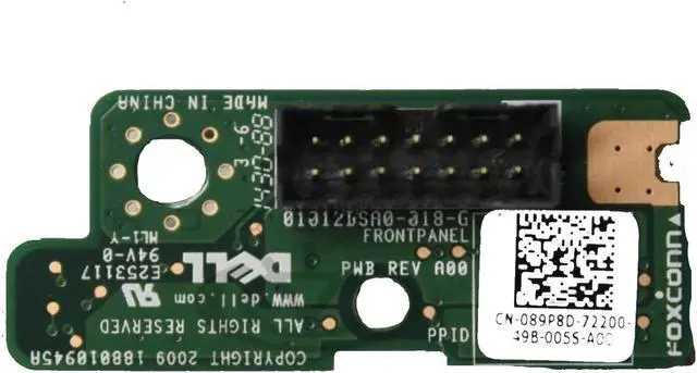 Alt view image 2 of 2 - POWER BUTTON BOARD OPT 790 990 With cable