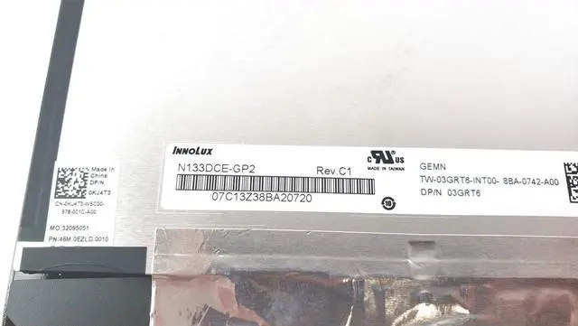 Alt view image 5 of 11 - KJ4T3 Dell 13.3â€ 4k Uhd Touch Screen Black Assembly I7386-7007BLK-PUS