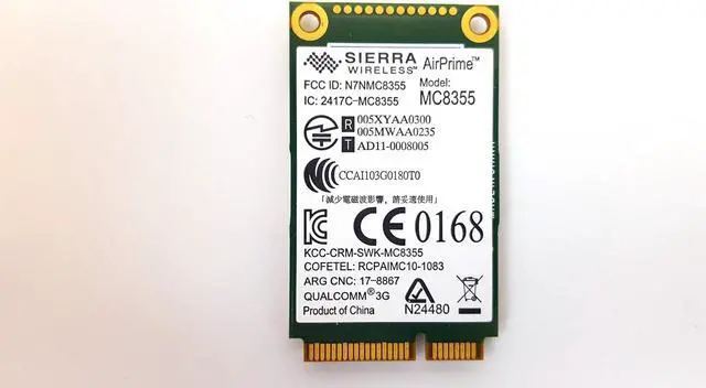 Alt view image 3 of 4 - HP GOBI 3000 MC8355 Mobile Broadband Mod 634400-001 633170-001 Mini Card