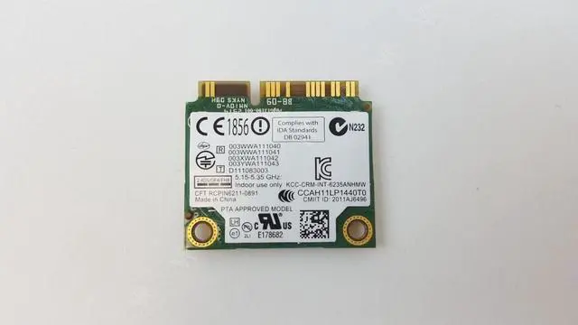 Alt view image 7 of 8 - Dell UltraBook XPS 13 L322X 5K9GJ Wireless WiFi Bluetooth 4.0 5K9GJ 6235ANHMW