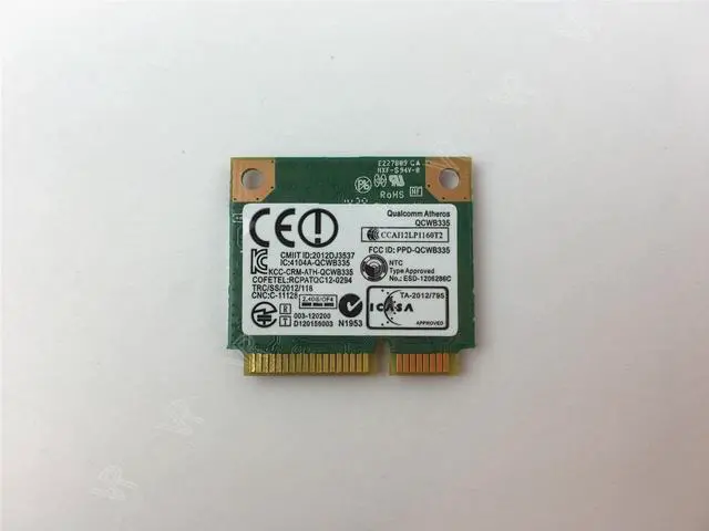 Alt view image 7 of 10 - Dell Mini PCI Express Half Height NSPIRON 3000 15-3542 15.6" WIRELESS WIFI CARD 05GC50 CN-05GC50