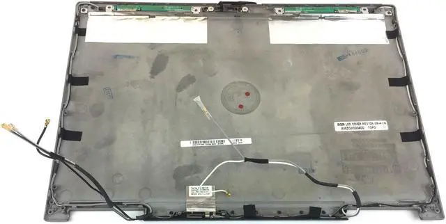 Alt view image 5 of 6 - Dell OEM Latitude D620 D630 LCD Back Cover Top Lid  Hinges YT450