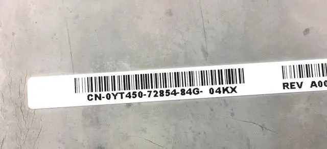 Alt view image 6 of 6 - Dell OEM Latitude D620 D630 LCD Back Cover Top Lid  Hinges YT450