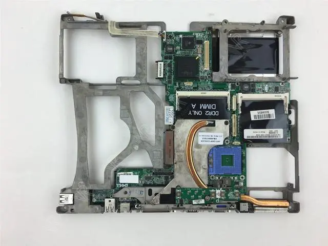 Alt view image 3 of 9 - Dell K3879 System Board For Latitude D610 Laptop-K3879