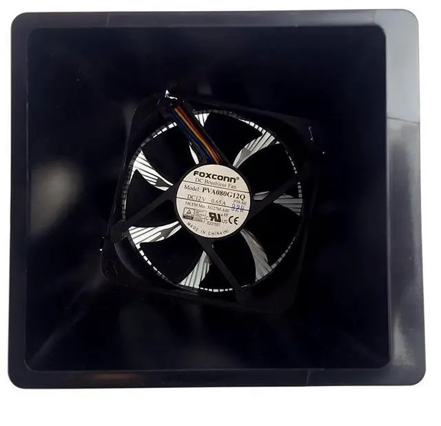 Alt view image 4 of 4 - Dell Foxconn Inspiron 3670 CPU Heatsink w/Shroud & Cooling Fan PVA080G12Q 2K61C
