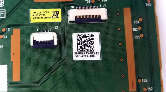 Alt view image 5 of 6 - OEM Alienware 14 15 17 18 Touchpad Sensor Module 67J4J A12CTP HKX75 FG9W7