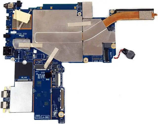 Alt view image 4 of 7 - Dell OEM Latitude 5285 Tablet Motherboard System Board Intel Motherboard P8F3H