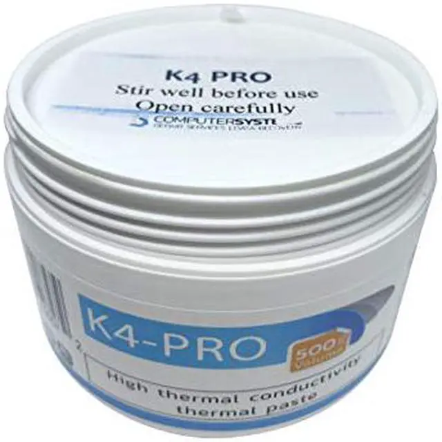 Alt view image 3 of 7 - K4-PRO 500g High Thermal Conductivity Thermal Paste K>4,6 W/mK for Computer Heat Sinks Ideal for Long Lasting Applications, CSGR