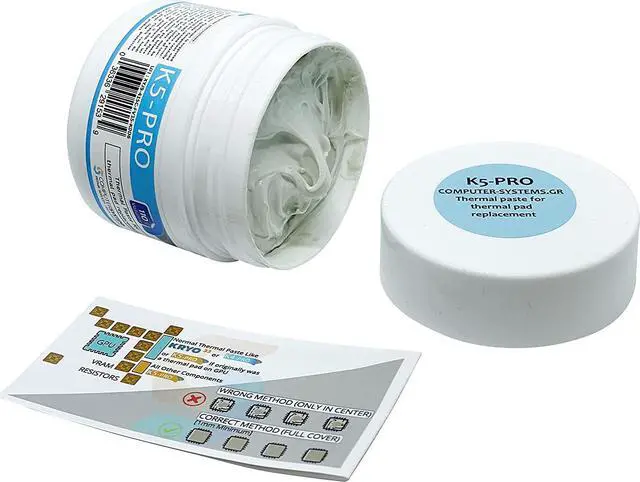 Alt view image 3 of 6 - K5 PRO 110g Viscous Thermal Paste for Thermal Pad Replacement Liquid Thermal Pad Putty Compatible with Apple iMac, Asus ROG, Acer Nitro, MSI laptops, RTX 3080, 3090, PS4, Nintendo Switch, XBOX, CSGR
