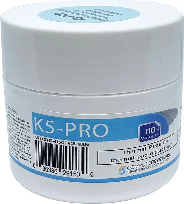 Alt view image 6 of 6 - K5 PRO 110g Viscous Thermal Paste for Thermal Pad Replacement Liquid Thermal Pad Putty Compatible with Apple iMac, Asus ROG, Acer Nitro, MSI laptops, RTX 3080, 3090, PS4, Nintendo Switch, XBOX, CSGR