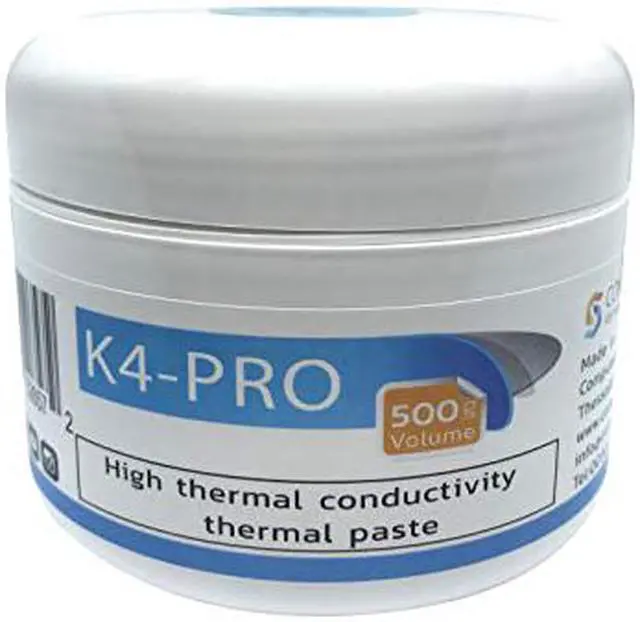 Alt view image 2 of 7 - K4-PRO 500g High Thermal Conductivity Thermal Paste K>4,6 W/mK for Computer Heat Sinks Ideal for Long Lasting Applications, CSGR
