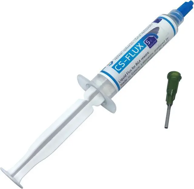 Alt view image 2 of 5 - CS-FLUX 5g Low Viscosity Halogen Free Lead Free Liquid Flux for BGA Component Rework Reballing Reflow Ideal for VGA GPU Repairs and Microsoldering, CSGR