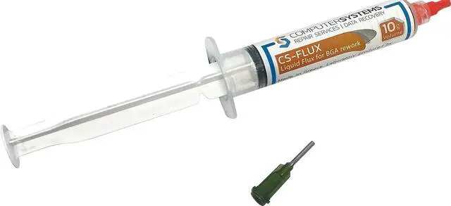Alt view image 3 of 6 - CS-FLUX 10g Low Viscosity Halogen Free Lead Free Liquid Flux for BGA Component Rework Reballing Reflow Ideal for VGA GPU Repairs and Microsoldering, CSGR