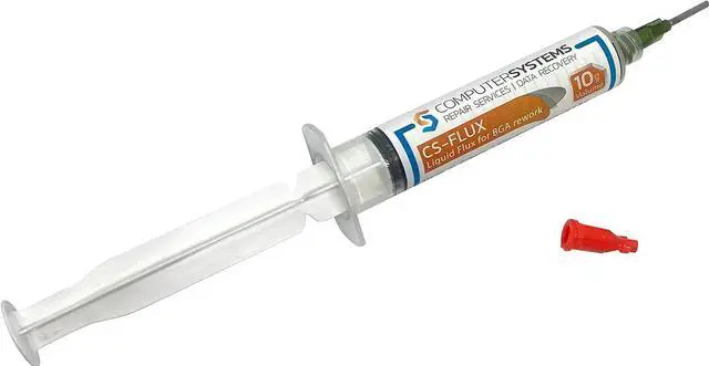 Alt view image 5 of 6 - CS-FLUX 10g Low Viscosity Halogen Free Lead Free Liquid Flux for BGA Component Rework Reballing Reflow Ideal for VGA GPU Repairs and Microsoldering, CSGR
