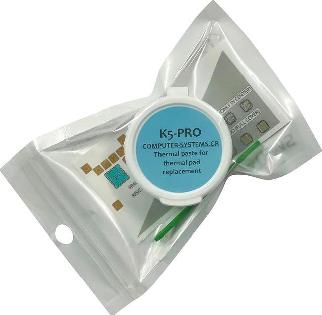 Alt view image 5 of 6 - K5 PRO 20g Viscous Thermal Paste for Thermal Pad Replacement Liquid Thermal Pad Putty Compatible with Apple iMac, Asus ROG, Acer Nitro, MSI laptops, RTX 3080, 2080TI, 3090, PS4, Nintendo Switch, CSGR