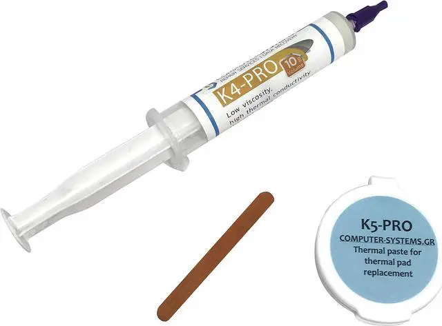 Alt view image 2 of 4 - K5 PRO 20g & K4 PRO 10g Thermal Paste and Thermal Putty Pad Replacement Set Compatible with Apple iMac, Asus ROG, Acer Nitro, MSI laptops, RTX 3080, 2080TI, 3090, PS4, Nintendo Switch, Xbox, CSGR