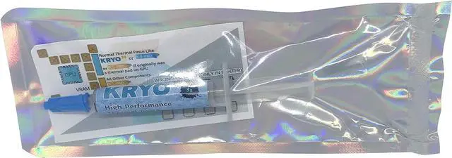 Alt view image 5 of 6 - COMPUTER SYSTEMS KRYO33 KRYO 33 K>13W/mK Maximum Performance Thermal Paste 3g, CSGR