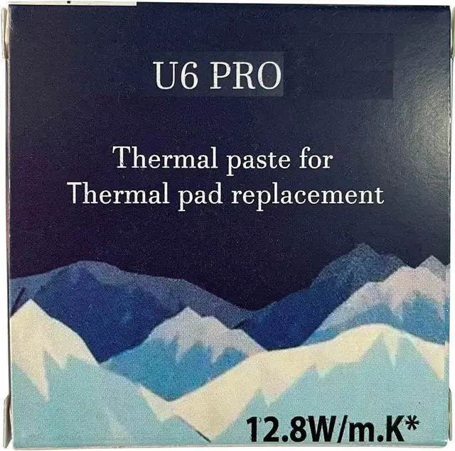 Alt view image 2 of 2 - Original U6 PRO 100 g Thermal Putty for VGA GPU IC Processor Rapid Cooling Thermal Pad Replacement Heat Blocking Putty High Performance, CSGR