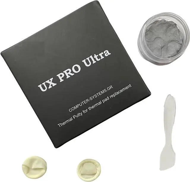 Alt view image 4 of 6 - Original UX PRO Ultra 16.8w/mk Thermal Putty for VGA GPU IC Processor Rapid Cooling Thermal Pad Replacement Heat Transfer Putty