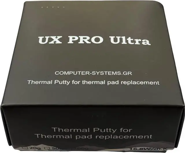 Alt view image 5 of 6 - Original UX PRO Ultra 16.8w/mk Thermal Putty for VGA GPU IC Processor Rapid Cooling Thermal Pad Replacement Heat Transfer Putty