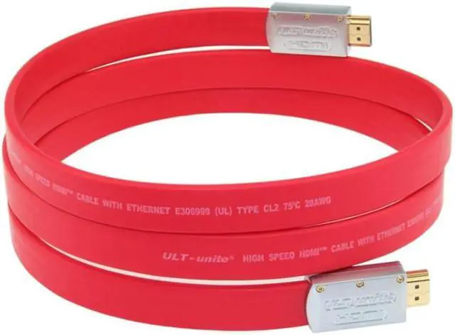 Alt view image 3 of 7 - ULT-unite 4K Ultra HD Gold-plated HDMI to HDMI Flat Cable, Cable Length:1.5m