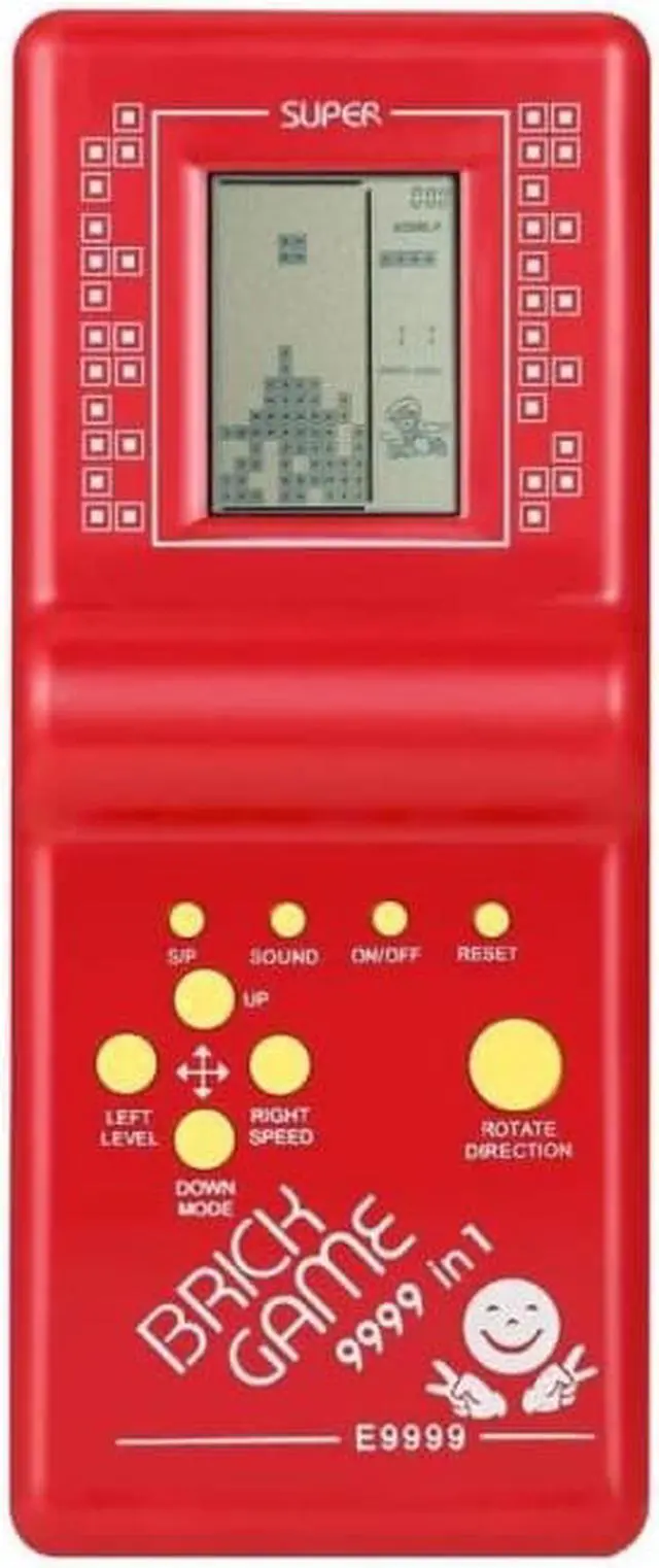 Alt view image 3 of 7 - Classic Brick Game Handheld Game Console, Bulit-in 7 Kinds Games, Random Color Delivery - OEM