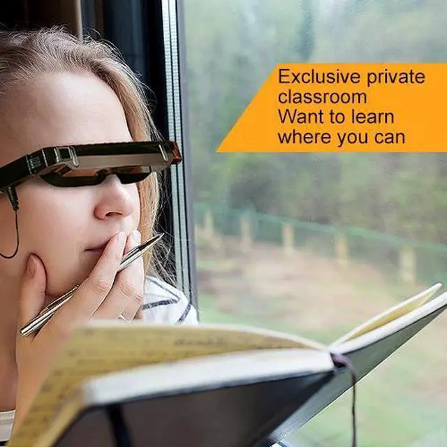 Alt view image 6 of 7 - VISION-800 Android 4.4 1GB+2GB Super Smart Retina Glasses 3D VR Virtual Reality Headsets with 5.0MP Camera, Support WiFi, Bluetooth, TF Card, Video Recording