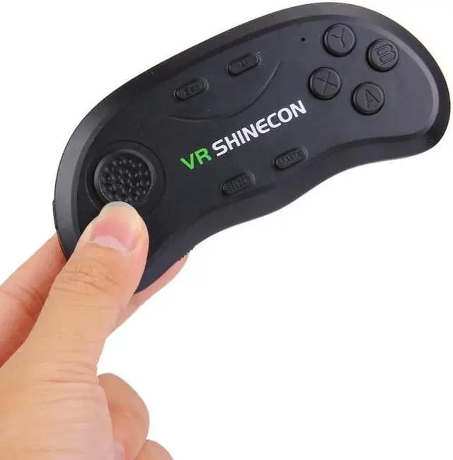 Alt view image 4 of 7 - VR Shinecon 3D Movie Games Virtual Reality Glasses Bluetooth Remote Controller Gamepad