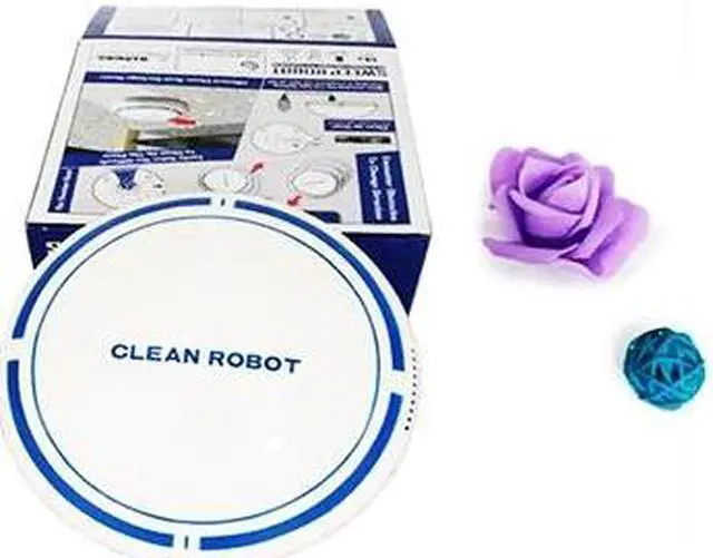 Alt view image 4 of 7 - 2 In 1 Rechargeable Floor Sweeping Robot Dust Catcher Intelligent Auto-Induction Floor Sweeping Robot Vacuum Cleaner (Black)